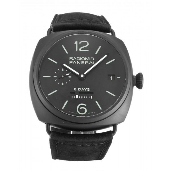 UK Black Ceramic Panerai  Radiomir Automatic PAM00384-45 MM