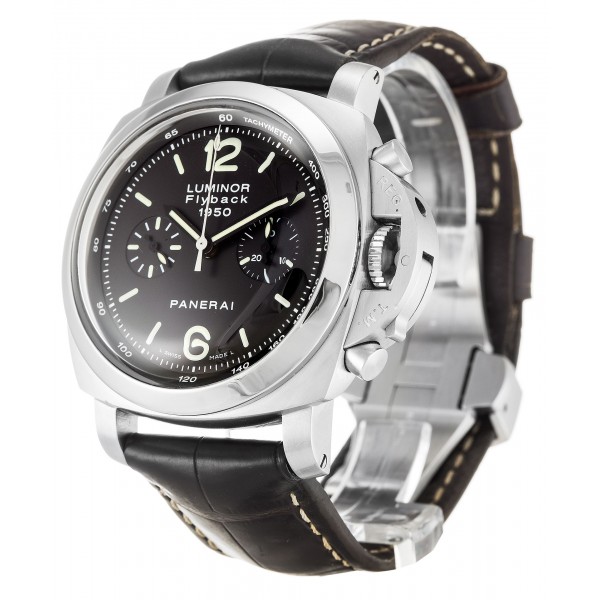 UK Brown Crocodile Panerai Luminor 1950 PAM00212-44 MM