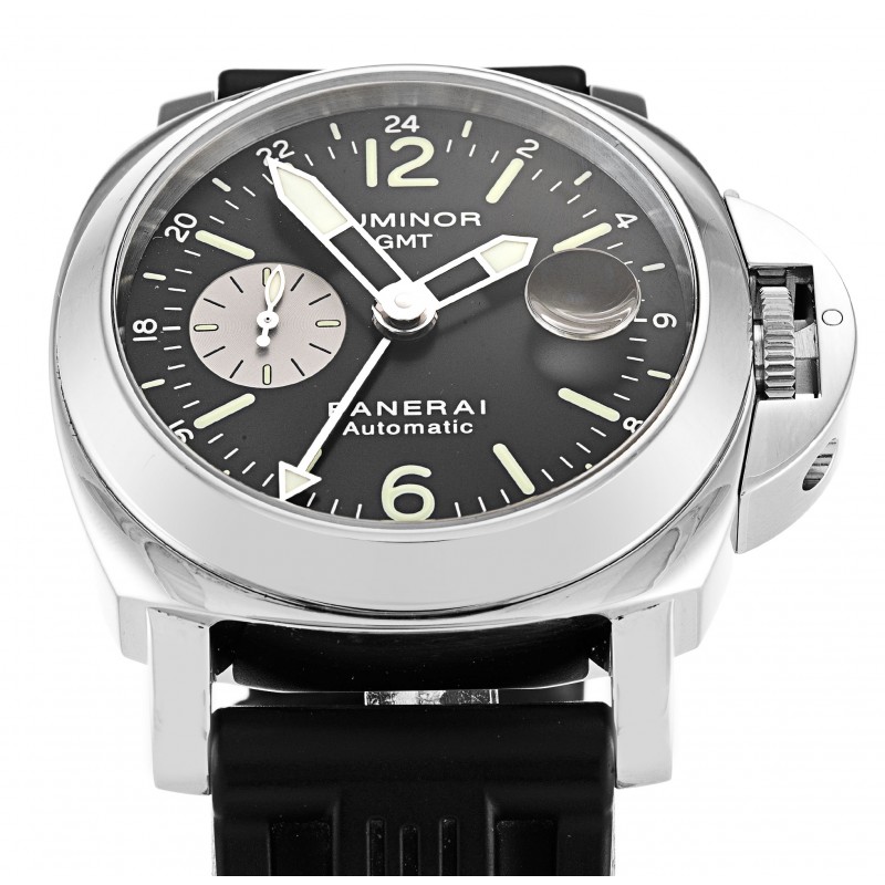 UK Steel Panerai Luminor GMT PAM00088-44 MM